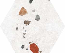 Керамогранит Sonar White Hexagonal 22x25