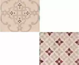 Керамогранит Декор 8325 Jolie Rose Gris Trama (комп/2шт) 10х10