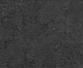 Керамогранит 05602 Limestone Belgium Black Ribbed Nat Ret 60x120
