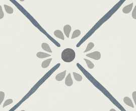 Керамогранит 37787 Provenza Blue Flower/22,3 22,3x22,3