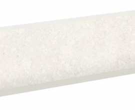 Керамогранит Плинтус радиальный Stone 531 White R9 r30 77х665
