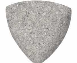 Керамогранит Планка радиальная внешний угол Stone 551 Pearl R9 77х77х10