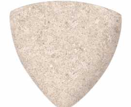 Керамогранит Планка радиальная внешний угол Stone 541 Sand R9 77х77х10