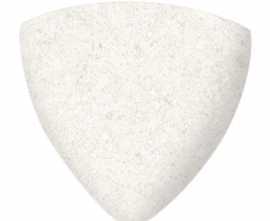 Керамогранит Планка радиальная внешний угол Stone 531 White R9 77х77х10