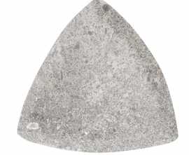 Керамогранит Плинтус радиальный внутренний угол Stone 551 Pearl R9 77х77х10