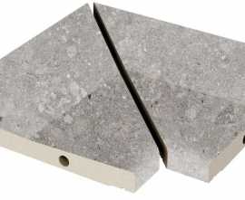 Керамогранит Решетка угол из 2х частей Stone 558 Pearl R11/C 300х300х30