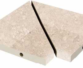Керамогранит Решетка угол из 2х частей Stone 548 Sand R11/C 300х300х30