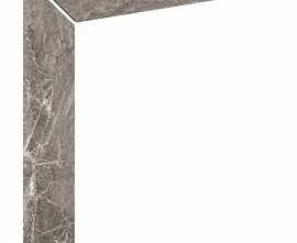 Ступени Плинтус для кантиковой ступени Marble 421 Moca R9 596х596х11