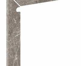 Ступени Плинтус для ступени ML левый Marble 421 Moca R9 596х596х11