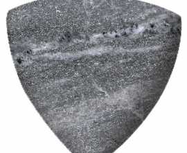 Керамогранит Планка радиальная внешний угол Marble 441 Ceniza R9 33х33х10