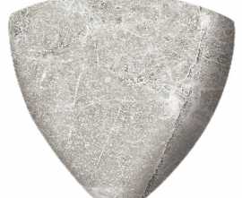 Керамогранит Планка радиальная внешний угол Marble 431 Arian R9 33х33х10