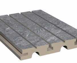 Керамогранит Решетка перелива Marble 446 Ceniza R11 245х245х30