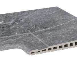 Керамогранит Рукохват угол Marble 446 Ceniza R11 310х310х17-30