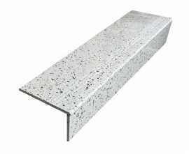 Ступени Ступень фронтальная Terazzo Poiish Silver 30x120