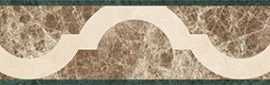Керамогранит PJD-SDPH087 87 Waterjet Border (Baroque) 60x12