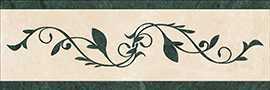 Керамогранит PJD-SDPH073 73 Waterjet Border (Vines) 60х20