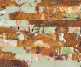 Керамогранит MC074 01 Matrix Tile Green Puzzel Onyx 30x60