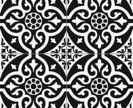 Керамогранит Chester Black Pre 45x45