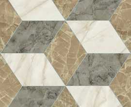 Керамогранит PF60014142 Tarsia Cubical Avorio Deco Lux 3D Rett 60x120