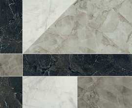 Керамогранит PF60014092 Tarsia Prospect Nero Deco Lux 3D Rett 60x120
