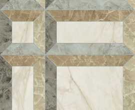 Керамогранит PF60014087 Tarsia Frame Avorio Deco Lux 3D Rett 60x120