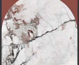 Керамогранит 764119 Policroma Arco Breccia-Mattone Mat Ret 6mm 120x120