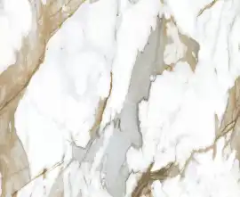 Керамогранит Calacatta Fairy Gold Бежевый Полированный 60х60