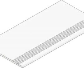 Ступени K-2210/SR/st01 Ступень Krater Light Grey 300x600x9