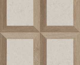 Керамогранит PF60017066 V Stone Frame White Nat Rett 8.5mm 60x60