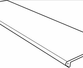 Ступени 970466 Peldano Redondo 120 Rodeno Roble Liso 33x120