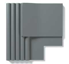 Керамогранит 760369 Rilievi 03 Ombra 50mm 36x36