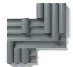 Керамогранит 760355 Rilievi 01 Ombra 50mm 36x35