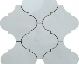 Мозаика Mk.Arabesco Onice LP BIANCO 32,1x37,3