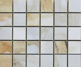 Мозаика MK.CAL MV LP BIANCO 3*3 15x30