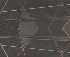Керамогранит Equinox Anthracite Diamond Decor 6mm 59.55x260
