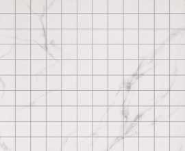 Мозаика 2705517 Marmoker Mosaico Statuario Grigio Lucido 2,3*2,3 30x30