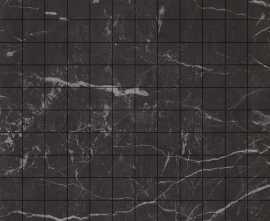 Мозаика 2705121 Marmoker Mosaico Nero Creta Lucido 29.5x29.5
