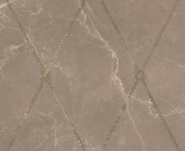 Керамогранит 2791628 Marmoker Lucido Pulpis Tortora Decoro 29.5x59