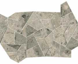Мозаика fQNM Nativa Grey Fly Mosaico Satin 25x41.5