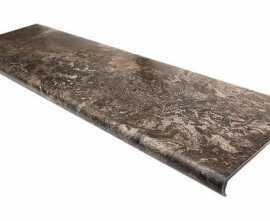 Ступени Seravista Fossil Brown Lappato 32.5x120