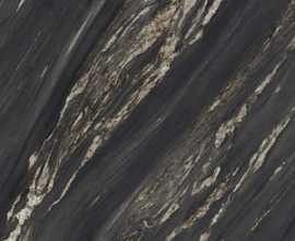 Керамогранит UM6L157674 TROPICAL BLACK Lucidato Shiny 6mm 150х75