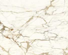 Керамогранит UM6L300575A Calacatta Macchia Vecchia Block A Lucidato Shiny 150x300