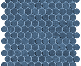 Мозаика fTAW Still Denim Round Mosaico Matt 29,5x32,5