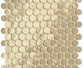 Мозаика fROQ Glim Tortora Round Mosaico Brillante 29,5x32,5