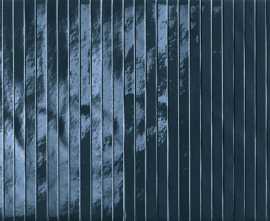 Мозаика fROT Glim Blu Navy Tratti Mosaico Brillante 24x30,5
