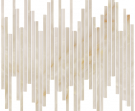 Мозаика fRZZ Gemme Beige Tratti Mosaico Brillante 30x30