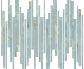 Мозаика fRZ1 Gemme Cielo Tratti Mosaico Brillante 30x30