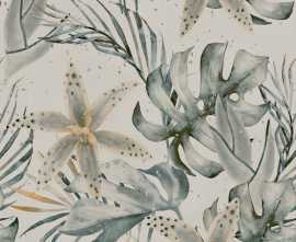 Керамогранит HLSBD HELSINKI 1841 BIANCO DECOR GARDEN 100X100