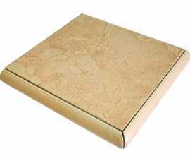 Ступени Gradone Angolare Rusticato Ardesia Beige Naturale 9.5мм 30x30