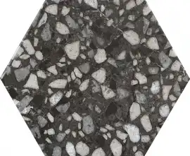 Керамогранит TERAZZO BLACK 23X27